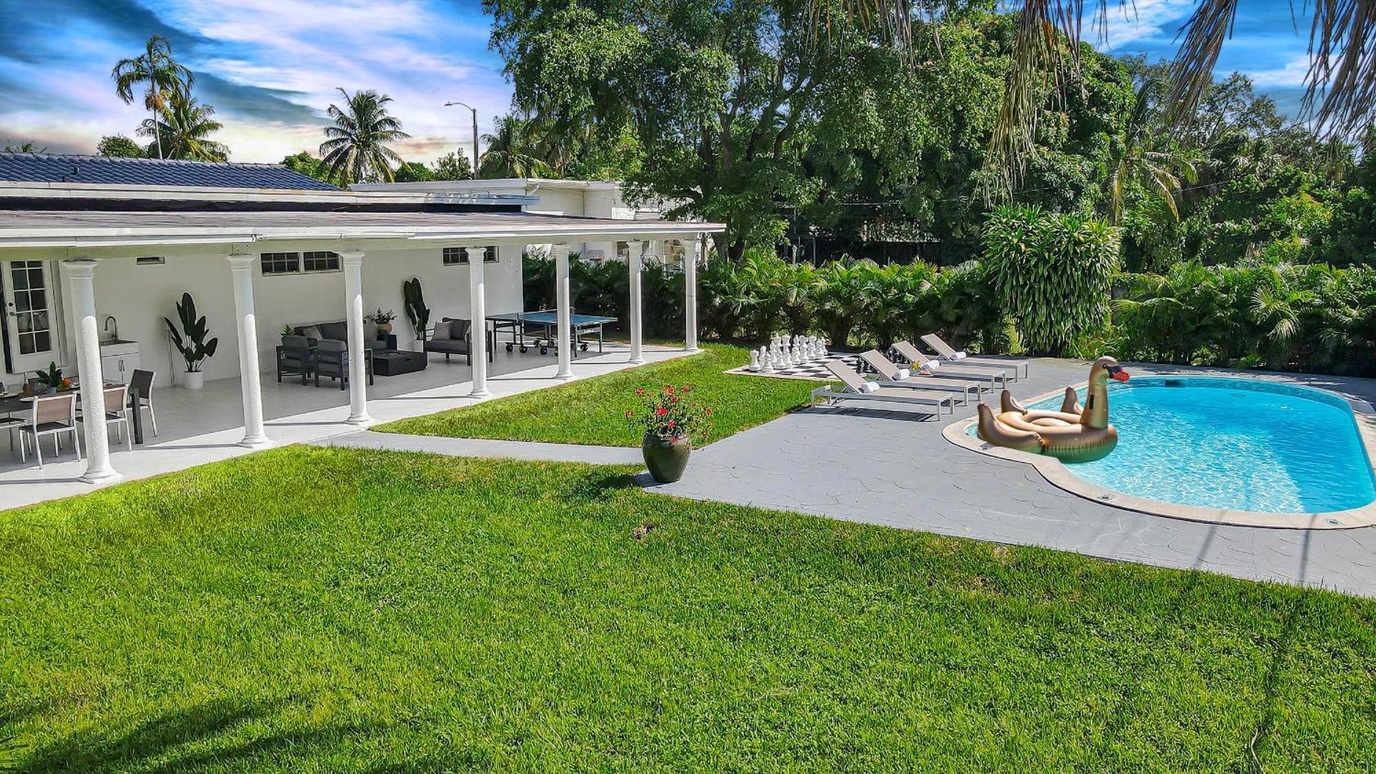 New Tropical Oasis Retreat In Miami Exterior foto