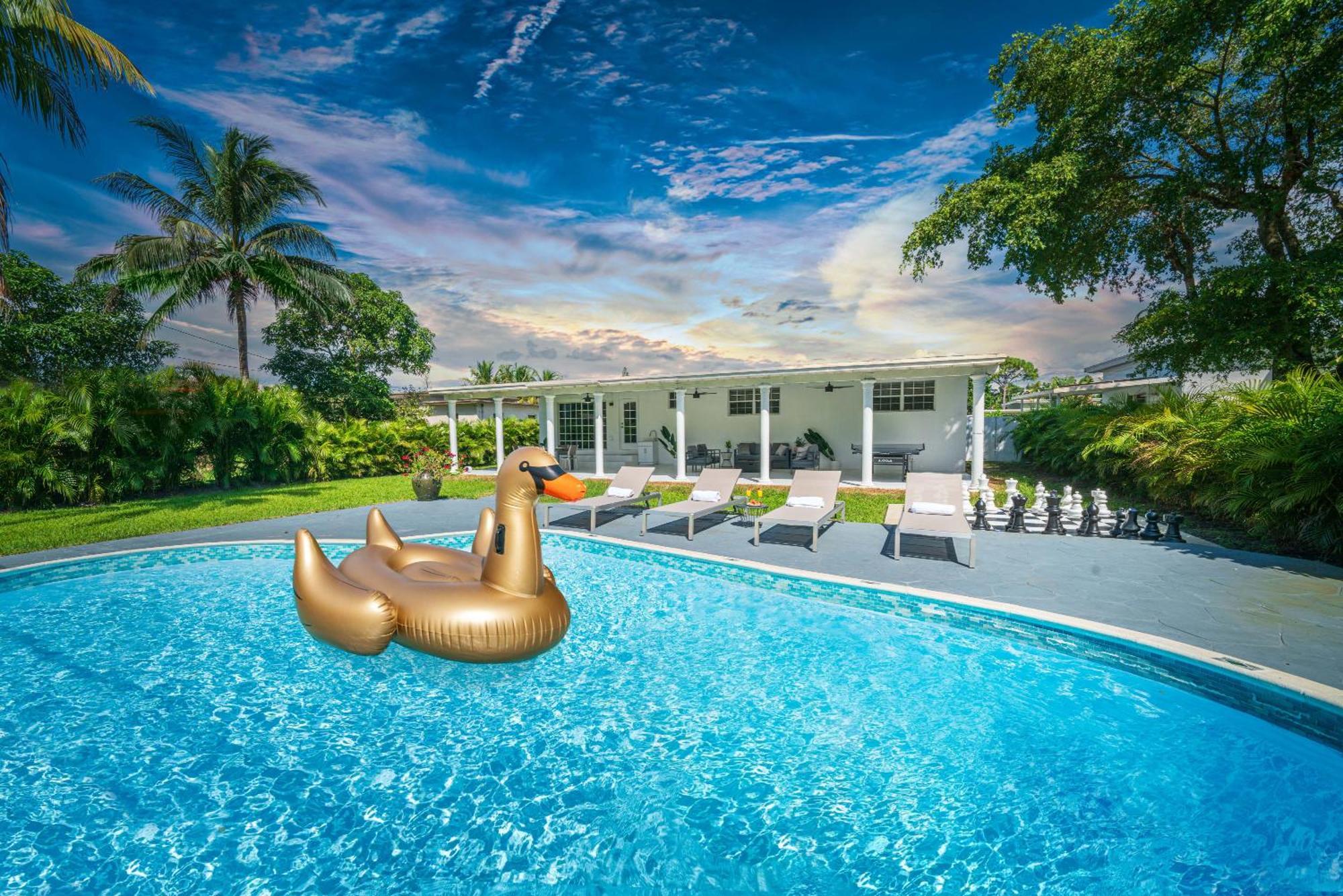 New Tropical Oasis Retreat In Miami Exterior foto